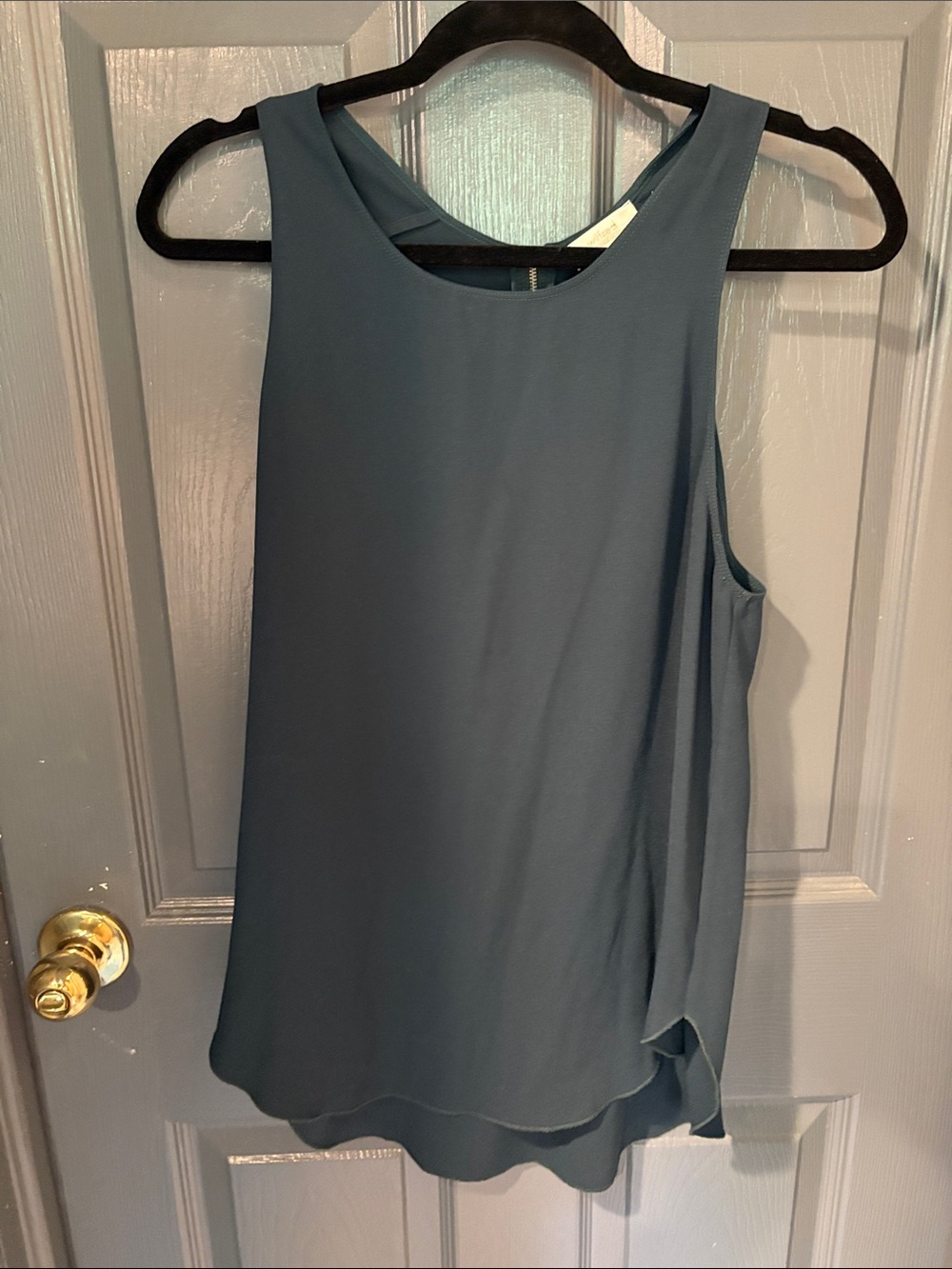 Wilfred Slate Blue Layered Sleeveless Camisole